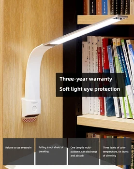 Nová Tabuľka Lampa LED Smart Prečítajte si Stolná Lampa Ohýbanie Štúdia kancelársky Stôl Nočné Svetlo Nočné Svetlo Dotykový Spínač Ochrana Očí Stôl
